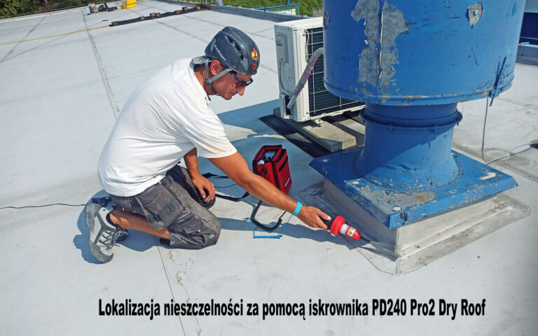 Przegląd dachu w Żywcu — kadr 2.